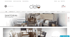Desktop Screenshot of cielo.co.za