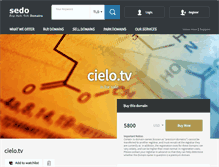 Tablet Screenshot of cielo.tv